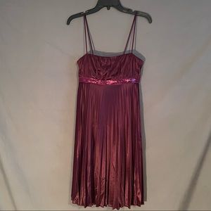 My Michelle burgundy cocktail dress.  Size Medium